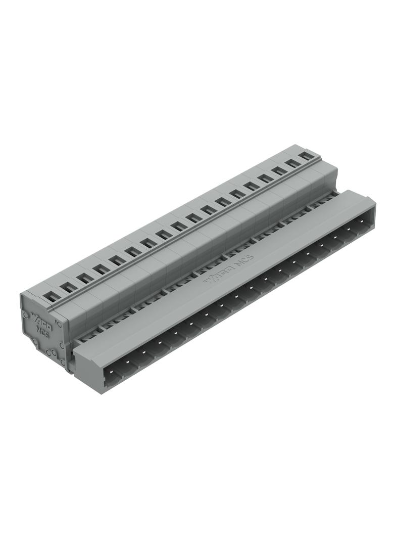 MCS-MIDI Classic wtyk 18-bieg. szary raster 5 mm /25szt./ WAGO