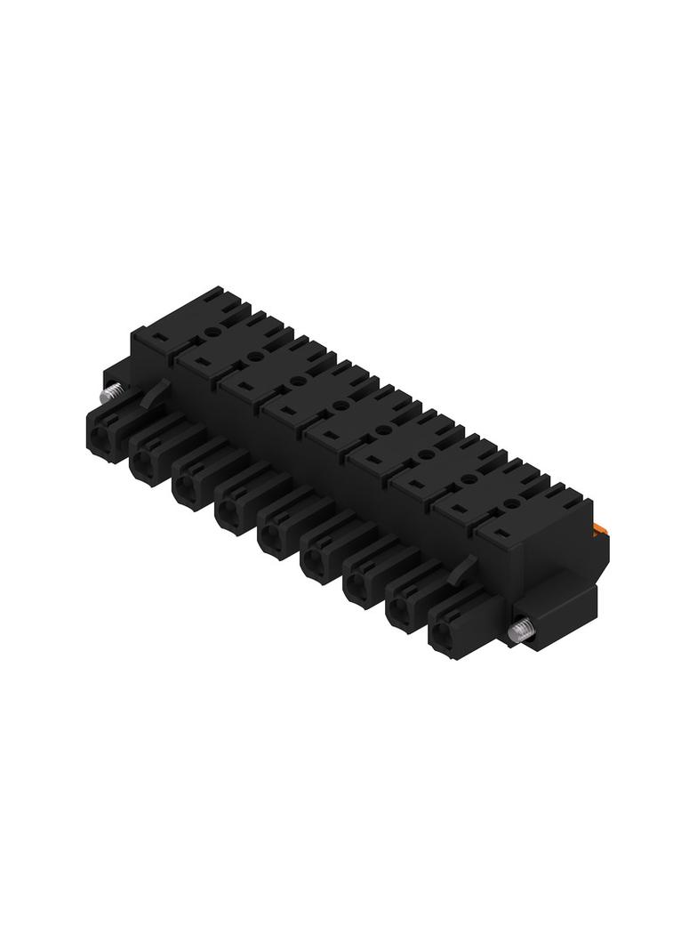 BLF 7.62HP/09/180F SN BK BX Wtyk PCB (złącze wiązki), 7.62 mm, Liczba biegunów: 9, PUSH IN /18szt./ 1227530000 WEIDMÜLLER