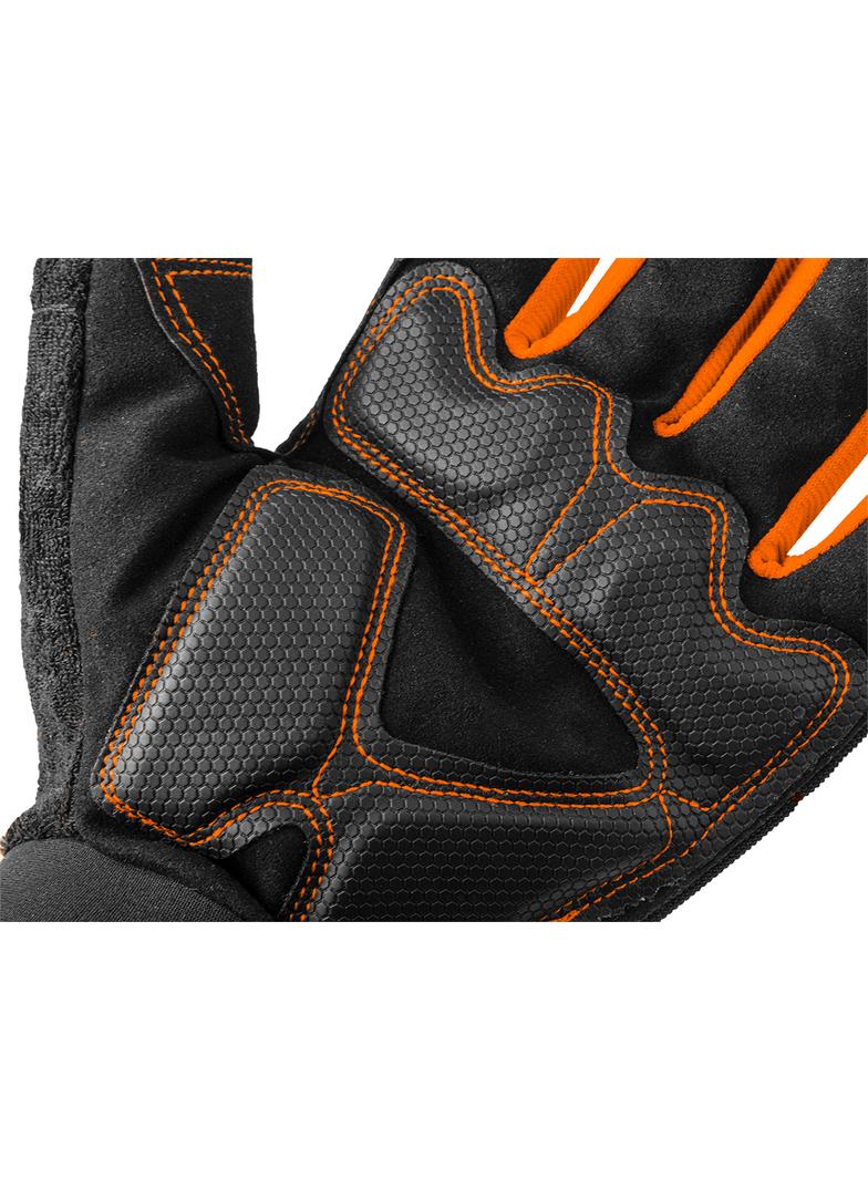 Rękawice robocze z magnesem, bez palców, rozmiar 10"