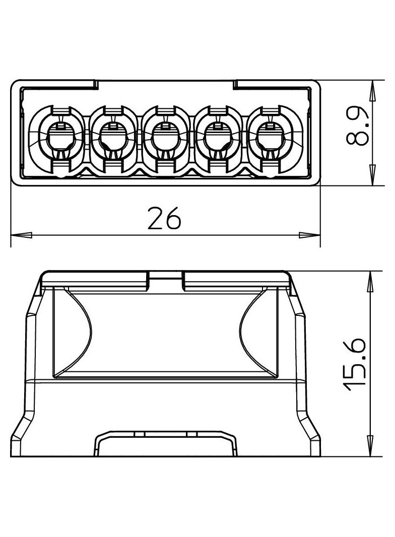 ZACISKI WTYKOWE 5X2,5