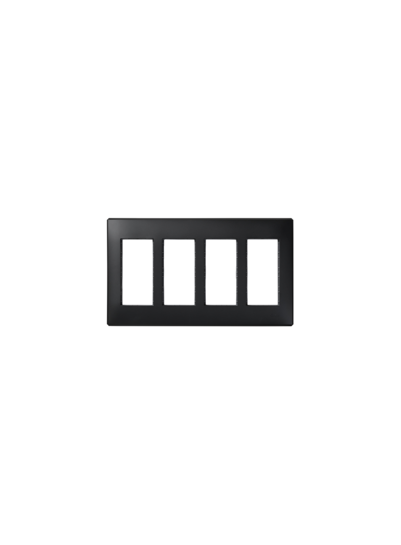 Simon Connect Ramka obudowy S500 4-modułowa 8x K45 szary grafit