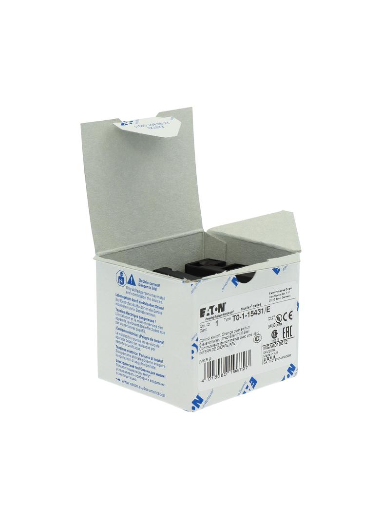 Łącznik krzywkowy Hand-0-Auto 1P 20A do wbudowania T0-1-15431/E 019872 EATON