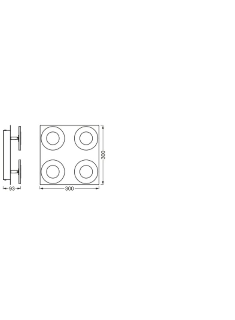 SMART WIFI ORBIS WAVE 300SQ IP44 TW CR LEDVANCE
