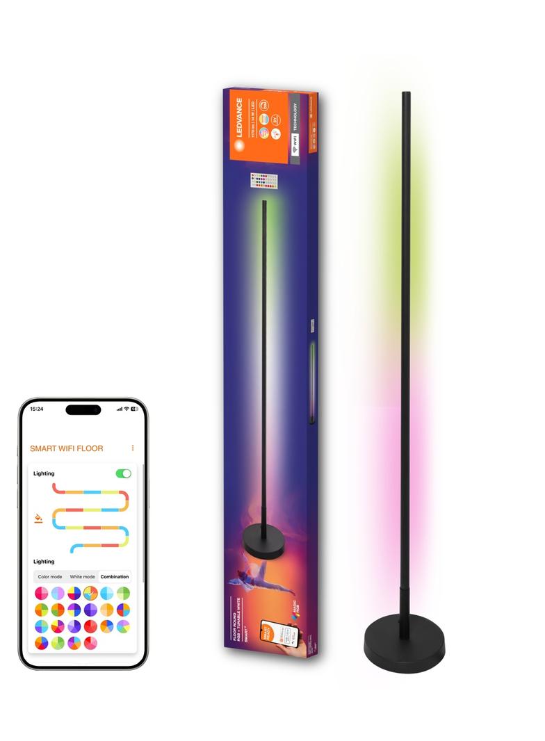 Oprawa SMART WIFI FLOOR ROUND RGBTW BK