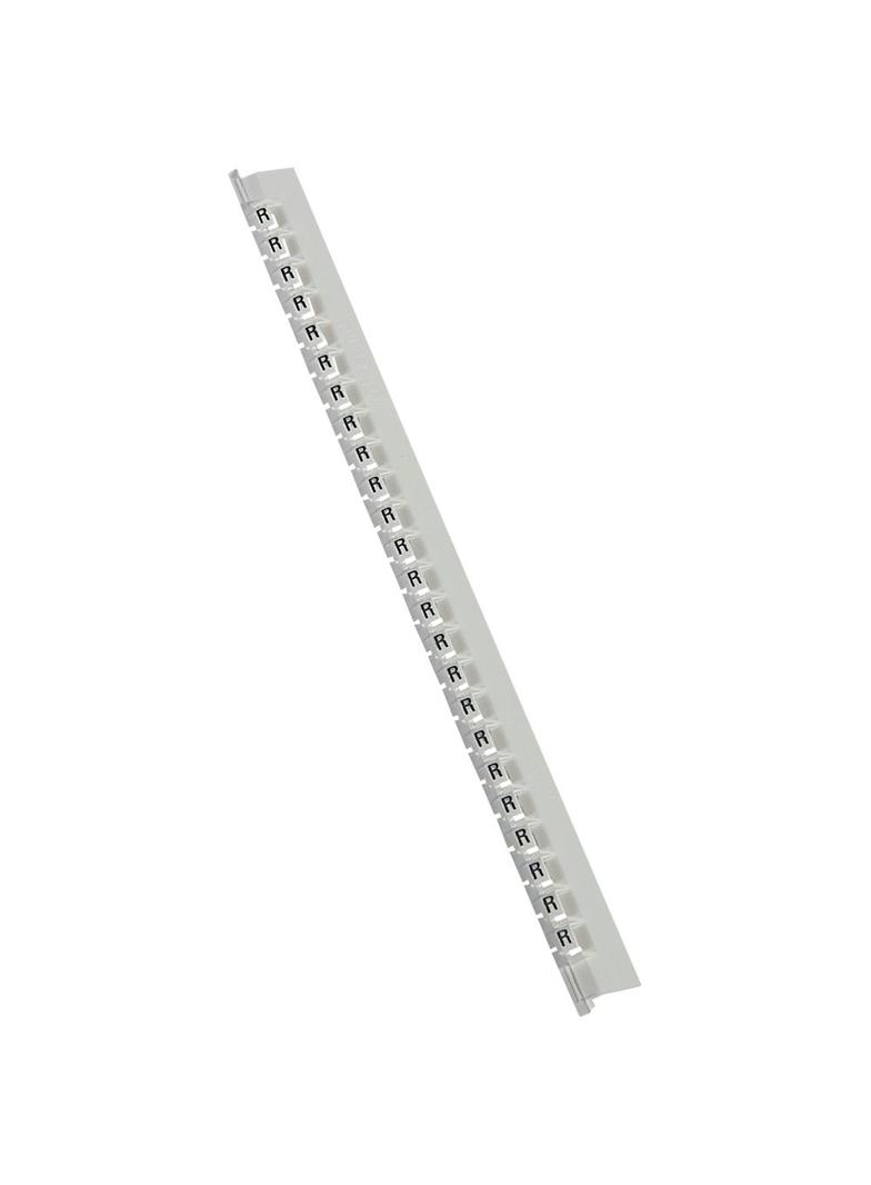 OZNACZNIK 'MEMOCAB' BIAŁE LITERY R (X240), Legrand
