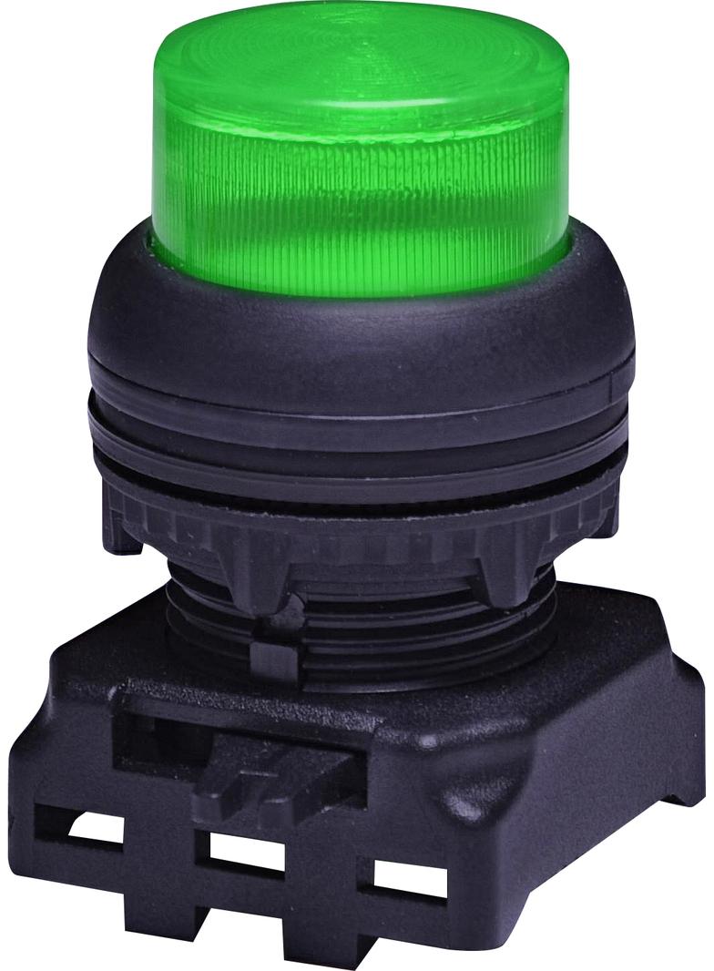 EGPI-G - Napęd z guzikiem wystającym podświetlanym - Zielony