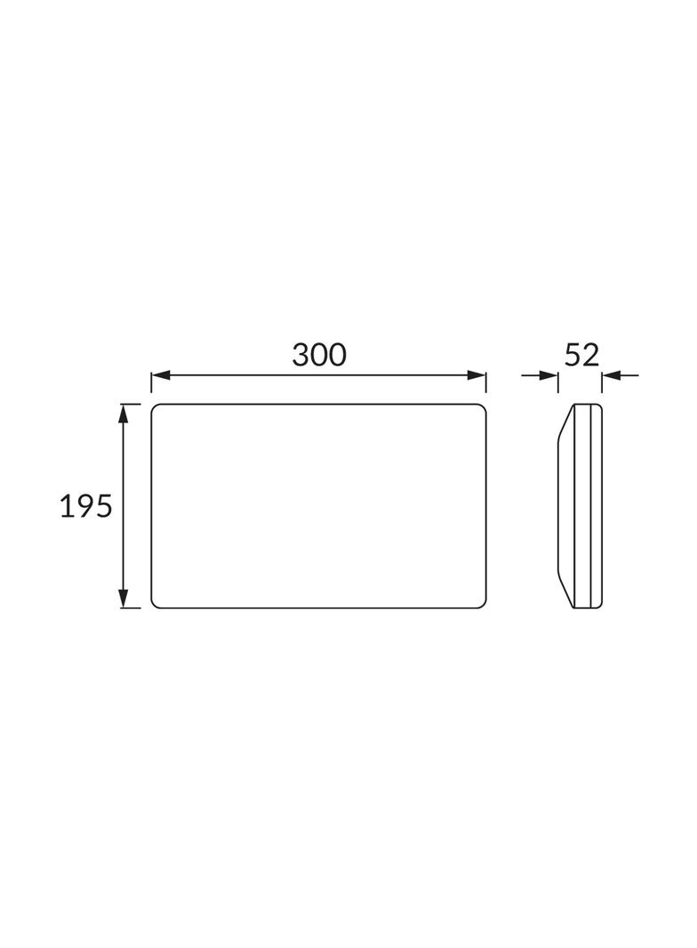 Oprawa hermetyczna z czujnikiem zmierzchowym MORGAN LED N 7W WHITE 4000K