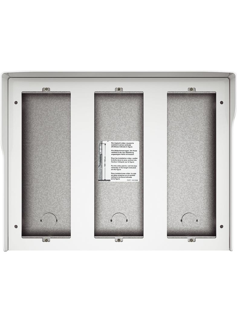 Obudowa natynkowa z daszkiem do paneli Sfera - 9 modułów - Biała, Bticino