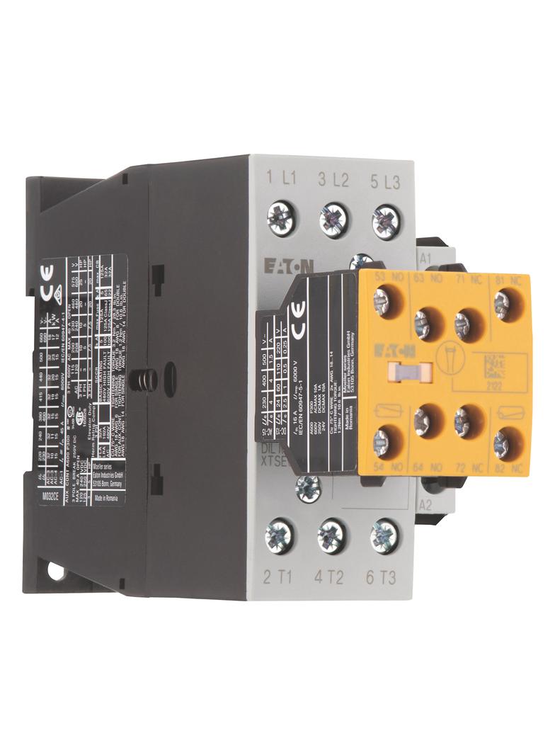 DILMS32-R23(230V50HZ,240V60HZ) Stycznik mocy safety 32A 3P + 2Z + 3R sterowanie AC 191759 EATON