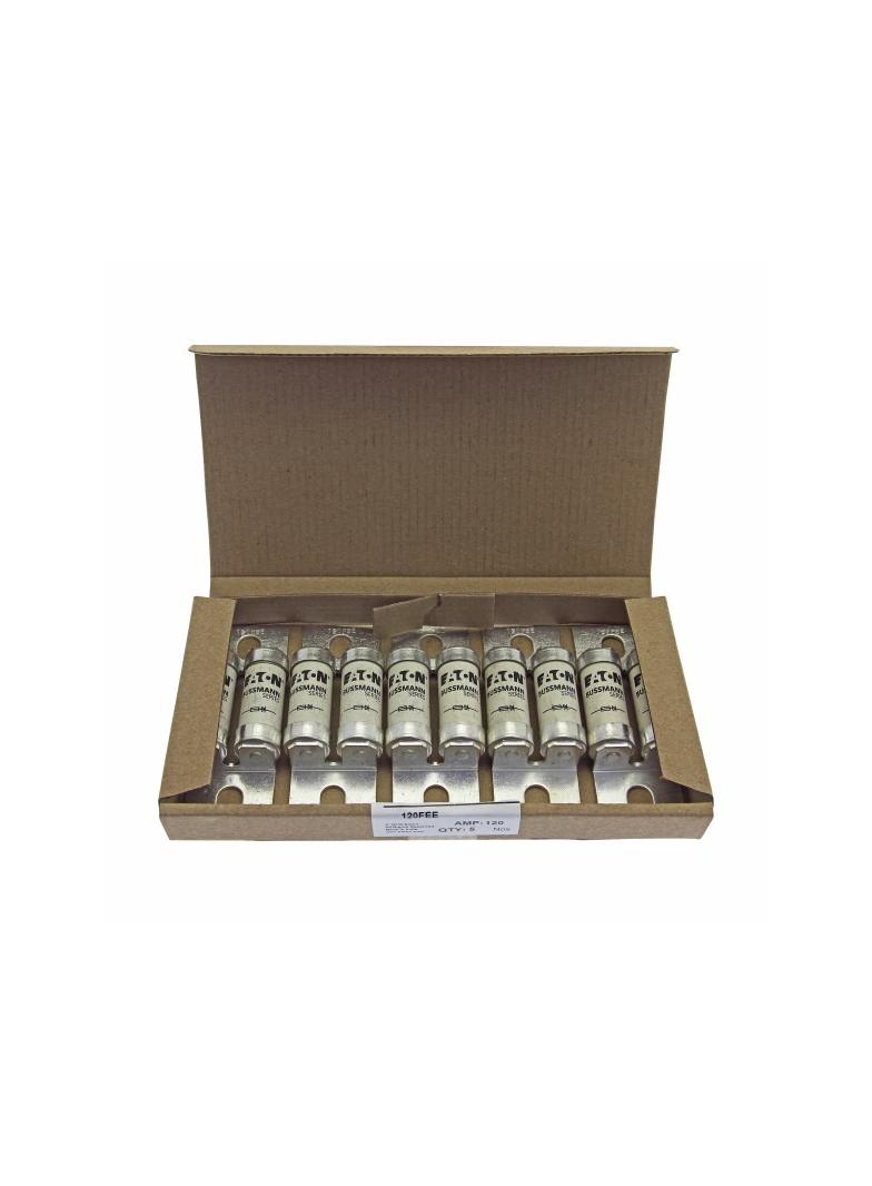 120AMP 690V IEC AC TWIN FUSE Wkładka szybka 120A AC 690V DC 500V BS88 37x94 mm aR BS 120FEE EATON