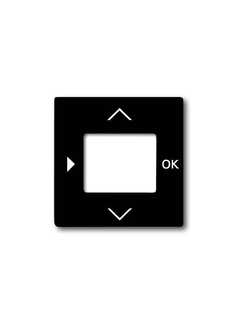 BASIC55 Pokrywka do zegara sterujacego lub regulatora Do 6455, 6456, 1098 U/UF czarny-chateau