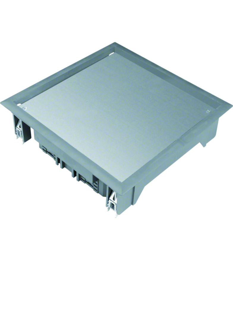 tehalit.VE-EE Pokrywa pełna VDQ06 200x200 wykładzina 12mm stal szary PA VDQ06127011 HAGER