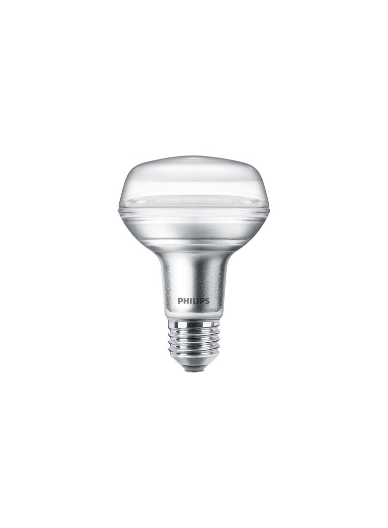 Żarówka LED 4W=60W 345lm 2700K barwa ciepła LEDspot 4-60W R80 E27 827 36st. 9,29002E+11 PHILIPS