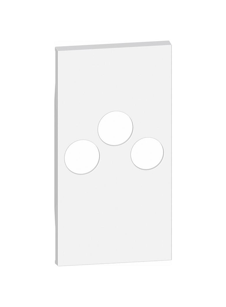 Living Now - Plakietka Gniazda Tv-R-Sat K4210M2D - 2 Moduły - Biel Bticino KW26M2 LEGRAND