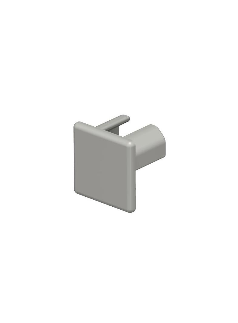 KOŃCÓWKA KANAŁU 15X15 SZARA