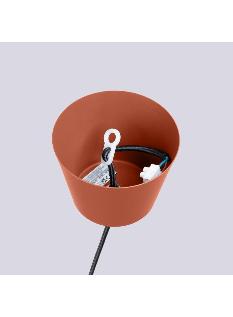 Sollux Lampa wisząca BILO ochra czerwona