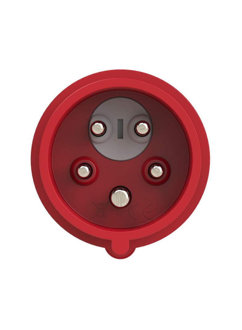 WTYCZKA 16A 5P 400V INVEN.KATOWA 46188 PCE