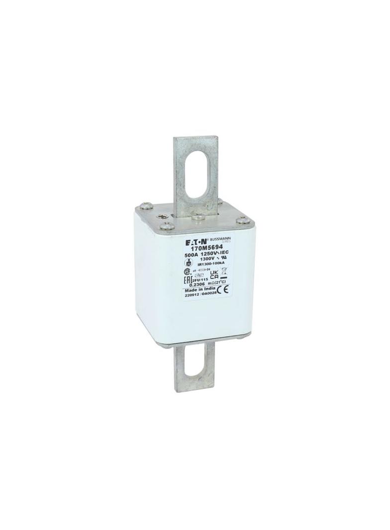 FUSE 500A 1250V 2FU/115 AR CU Wkładka szybka 500A AC 1250V rozmiar 2 61x77x160 mm aR IEC U 170M5694
