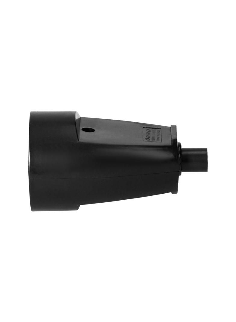 Gniazdo przenośne pojedyncze rozbieralne 16A 250V czarne OR-AE-13183/B ORNO