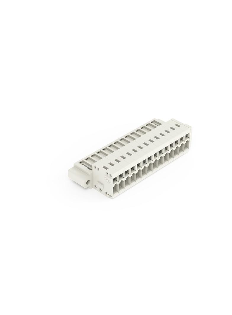 MCS-MINI Classic wtyk 14-bieg. j-szary raster 3,5 mm /25szt./ WAGO