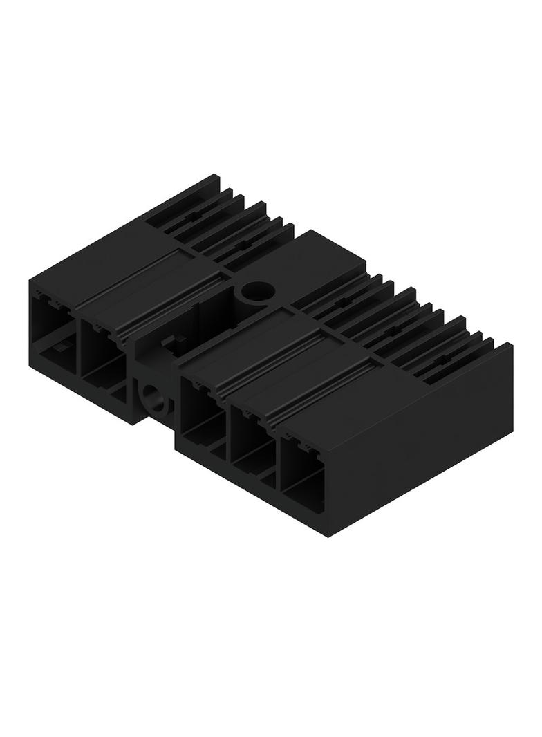 SV 7.62HP/05/90MF3 3.5SN BK BX Wtyki PCB (złącza płyty), 7.62 mm, Liczba biegunów: 5, kąt odejścia: 90° /36szt./ 1048680000 WEIDMÜLLER