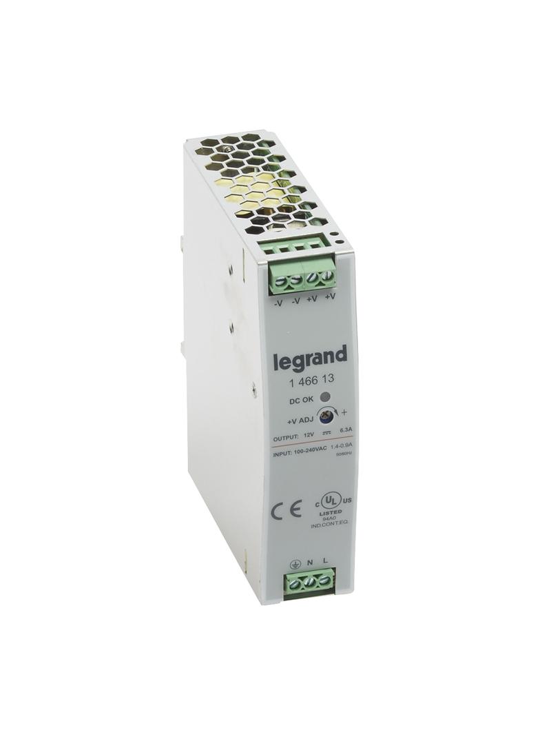ZASILACZ 1F STABILIZOWANY 240V/12V 6,3A, Legrand