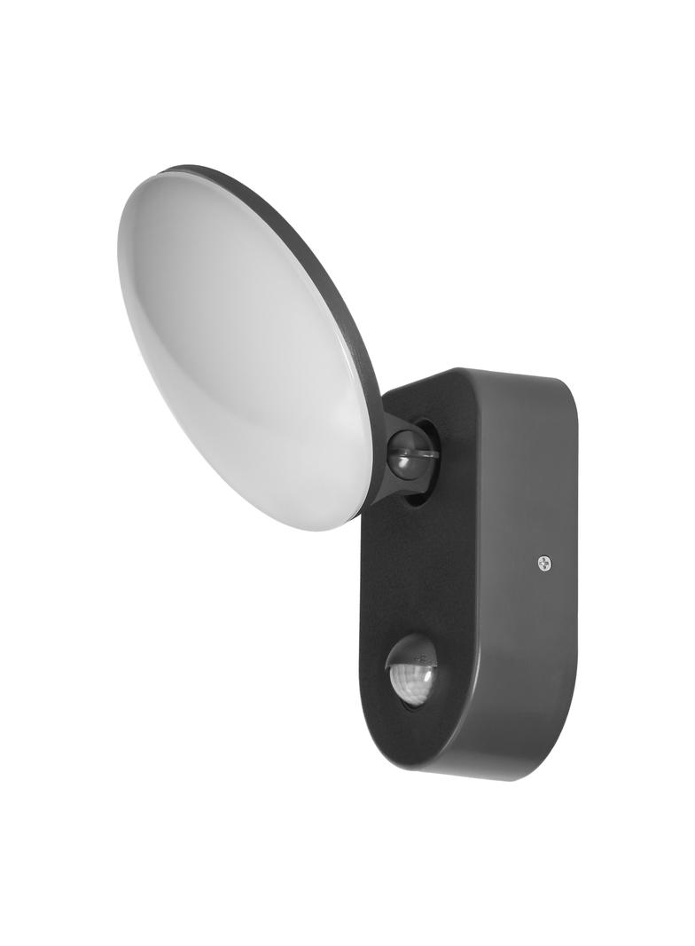 Oprawa ogrodowa z czujnikiem ruchu 15W 1100lm IP65, 4000K, szara AD-OP-6206GLPMR4 ORNO