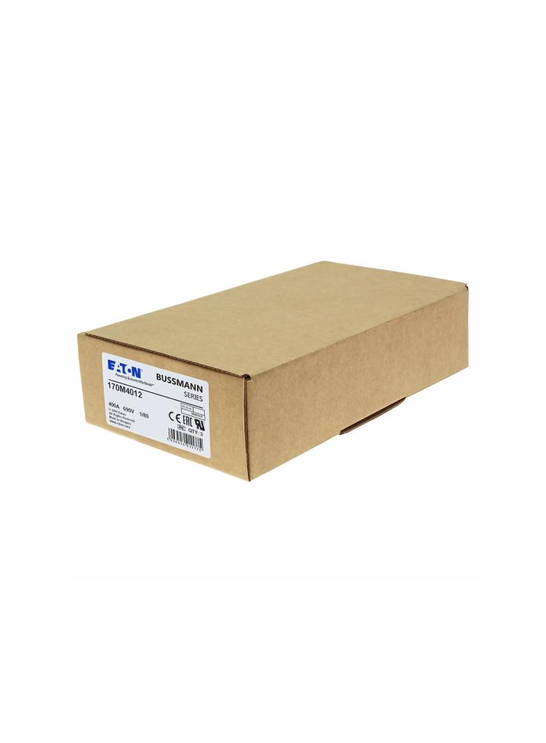 400A 690V 1/80 aR INDICATOR FUSE Wkładka szybka 400A AC 690V DIN 1 53x53x108 mm aR DIN, 170M4012 EAT