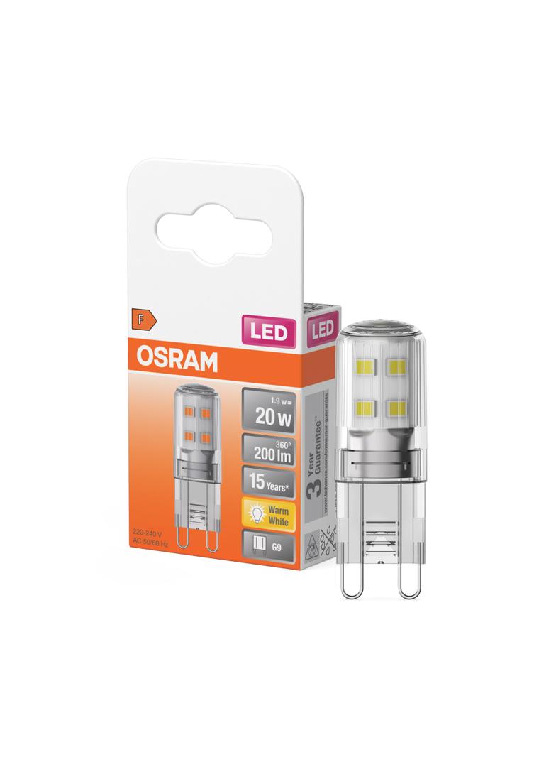 LAMPA LED PIN20 CL 1,9W/827 230V G9