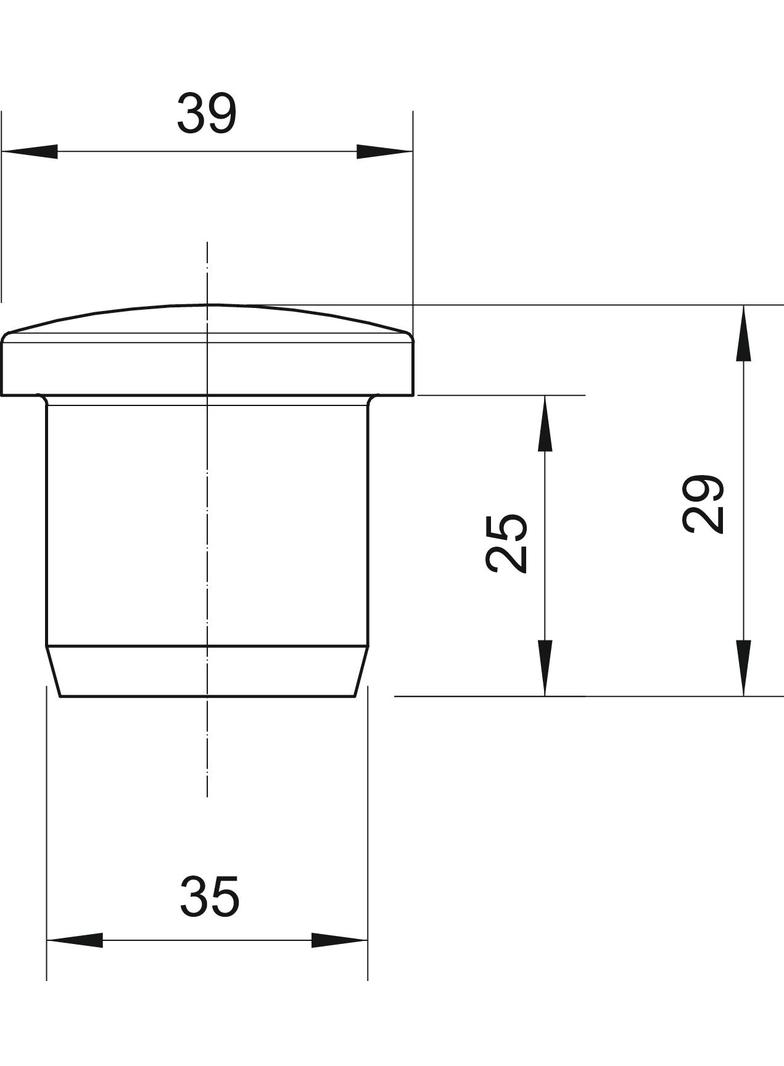 107VS VM 35 PA, Zatyczka