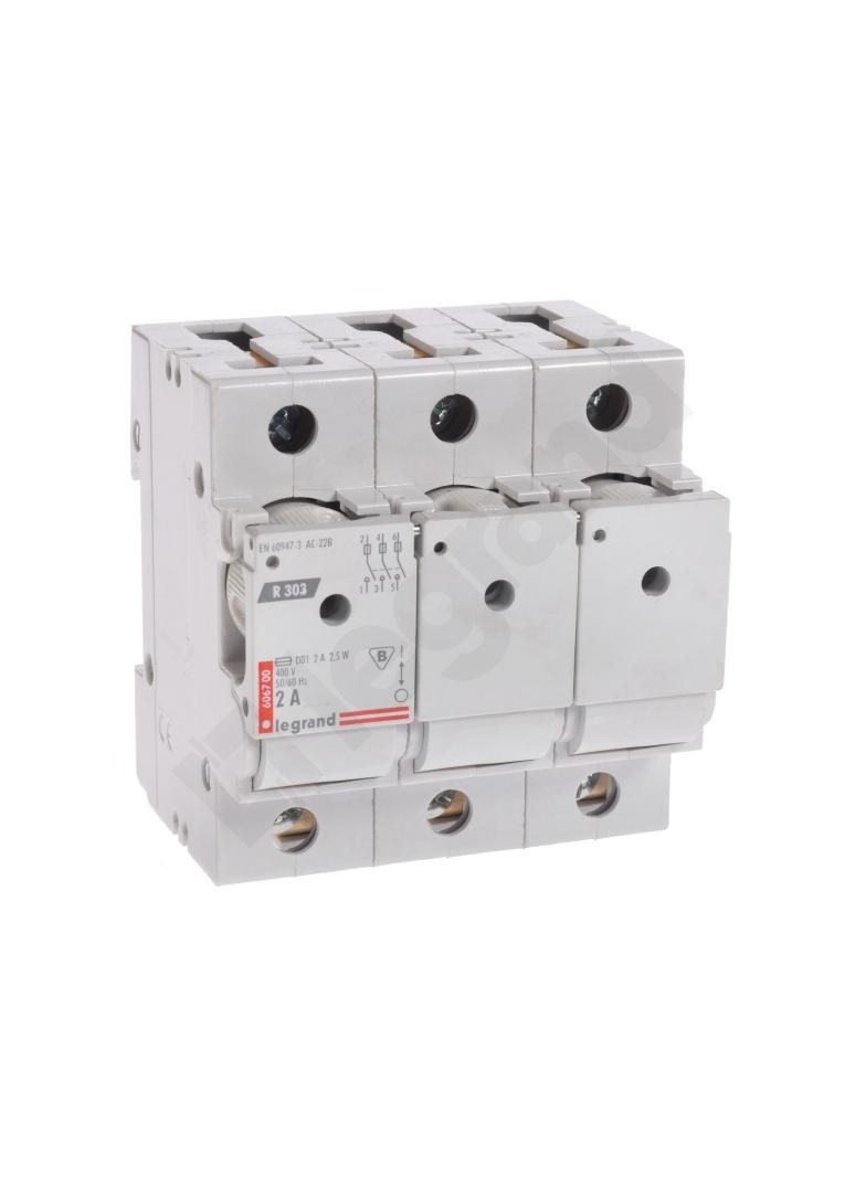 Rozłącznik Bezpiecznikowy R 303 2A 3P 606700 LEGRAND