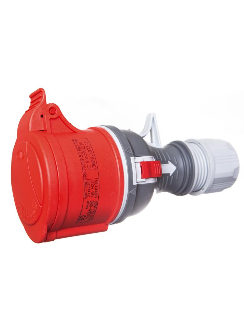 GPP 32/5 Gniazdo 32A/400V 3P+N+Z