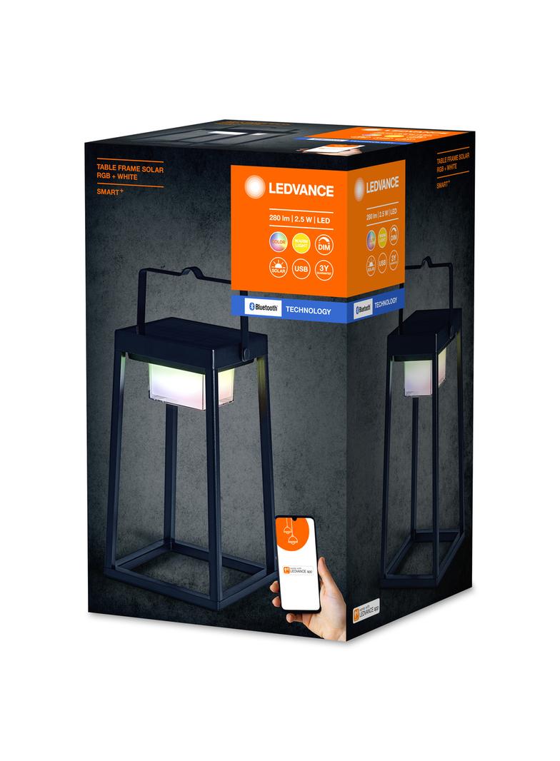 Oprawa SMART OUTD BT TABLE FRAME SOLRGBW  LEDV
