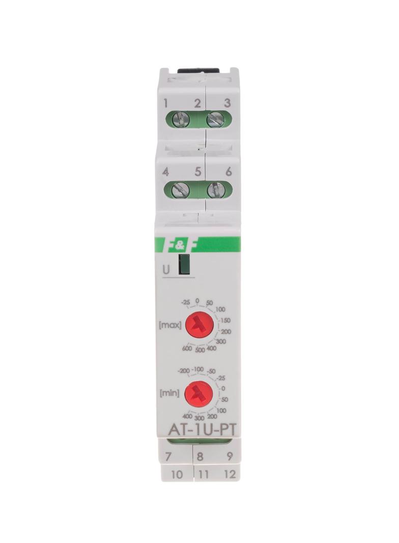 Przetwornik temperatury z wyjściem napięciowym 0-10 V (AT-1U-PT) Max-AT-1U-PT F&F