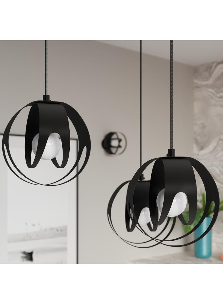 Lampa wisząca TULOS 3P czarna