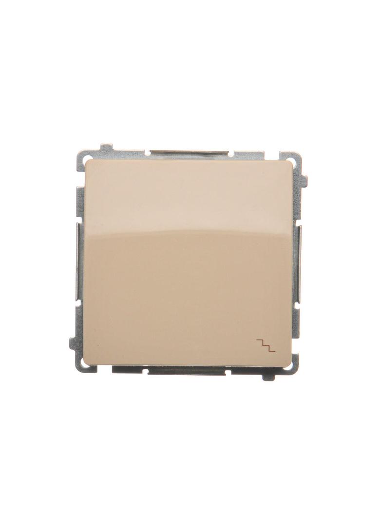 Simon Basic Łącznik schodowy 10A 250V szybkozłączka beż BMW6.01/12 KONTAKT