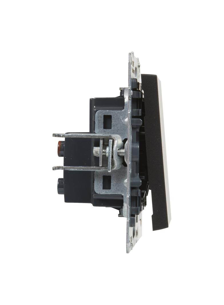 SUNO - Łącznik krzyżowy - 10 AX - 250 V~ - zaciski śrubowe, Czarny, Legrand