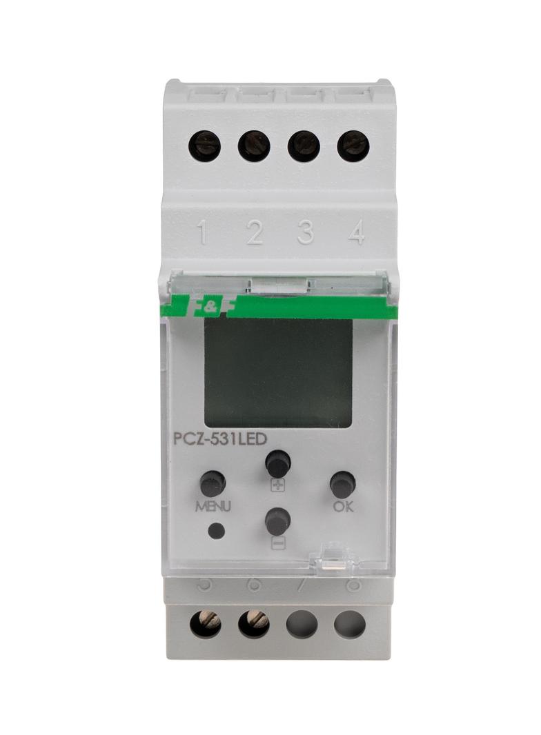 zegar sterujący programowalny tygodniowy z wyjściem sterującym LED