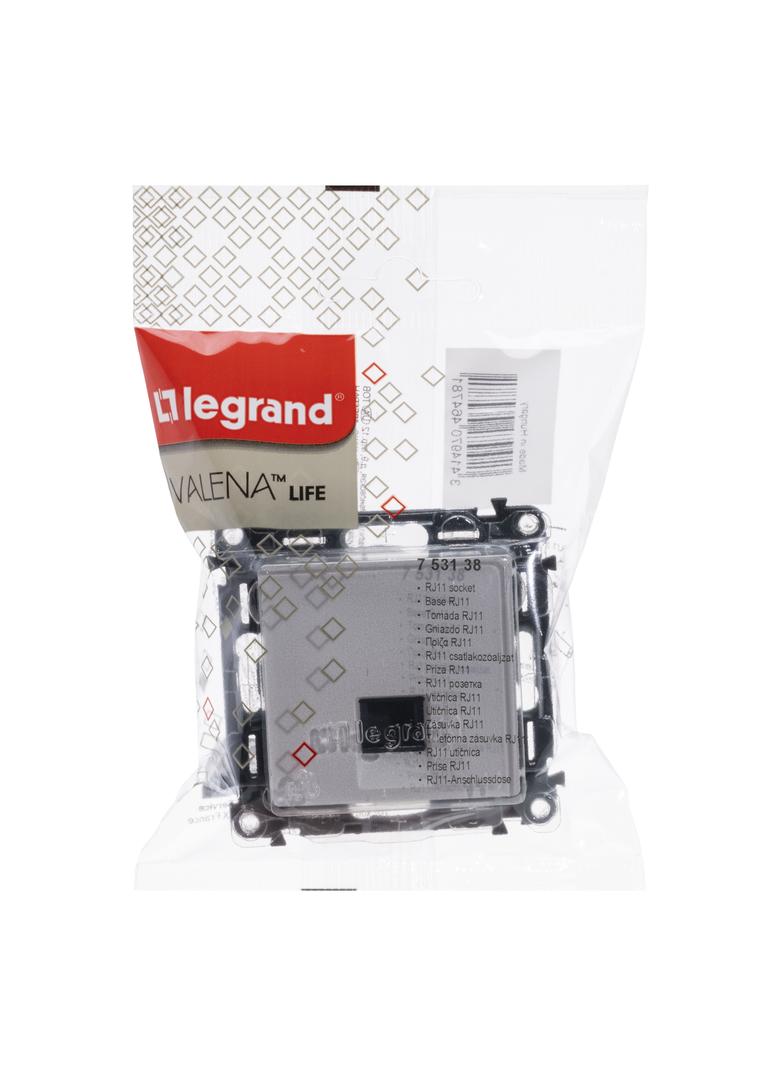 VALENA LIFE GNIAZDO 1 x RJ 11 BIAŁE, Legrand