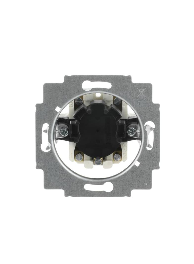 Wyłącznik/przycisk żaluzjowy 1-biegunowy, N, E Do wyłącznika z wkładką patentową