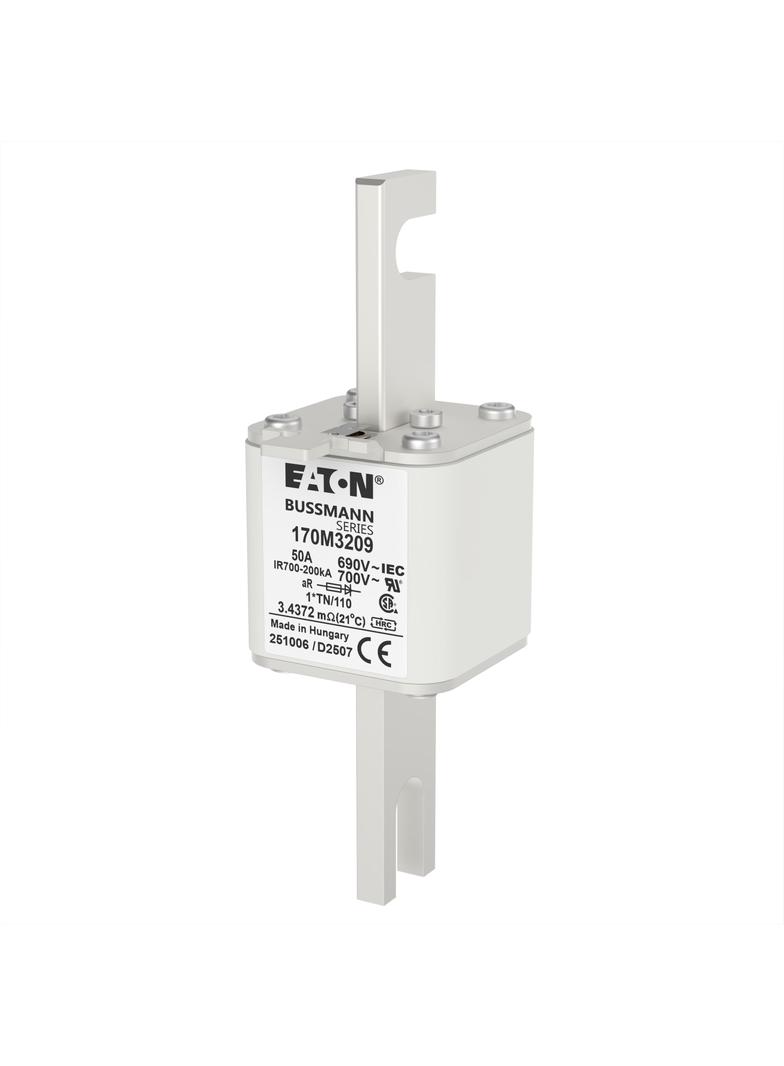 50A 690V 1*TN/110 aR INDICATOR FUSE Wkładka szybka 50A AC 690V compact DIN 1 45x58x134 mm, 170M3209