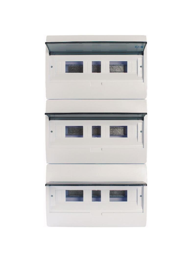 BC-O-3/54-ECO Rozdzielnica modułowa 3x18 natynkowa IP40 280351 EATON