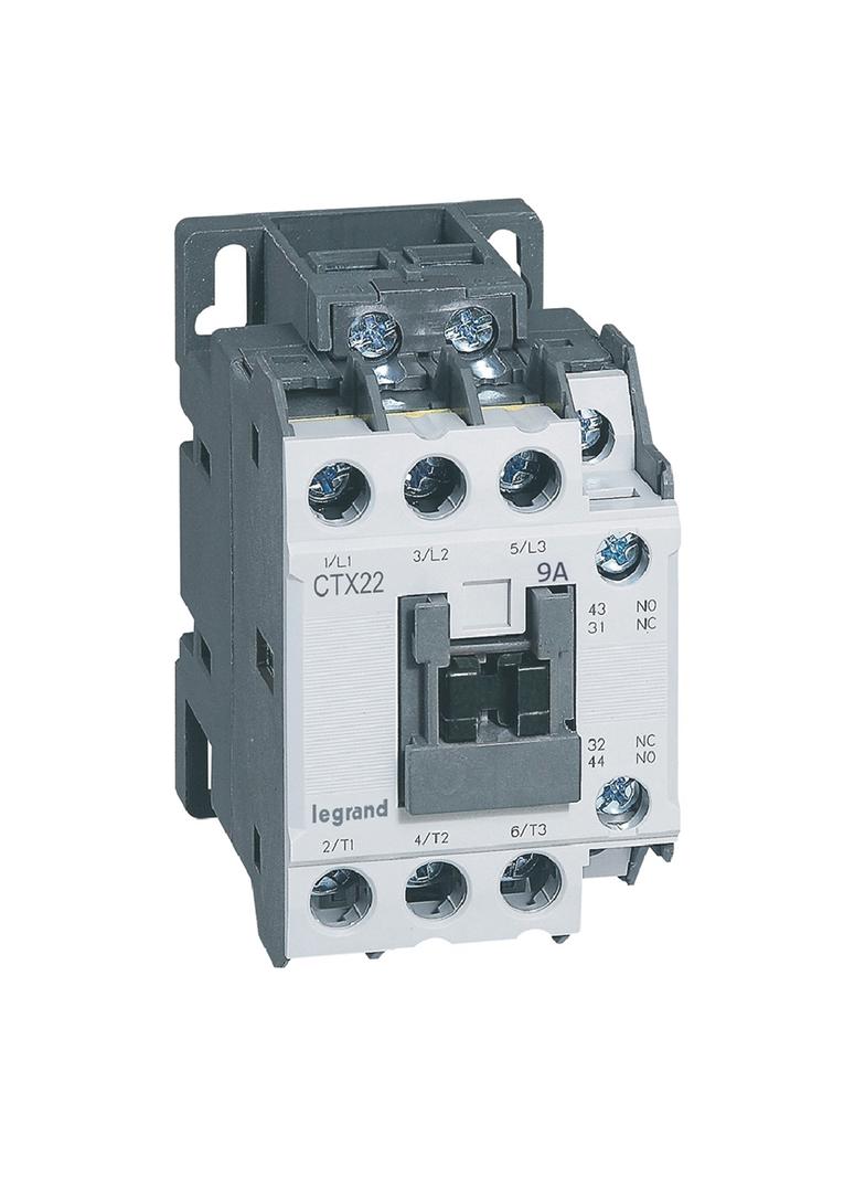 STYCZNIK CTX3 3P 9A 1NO1NC 24V DC, Legrand