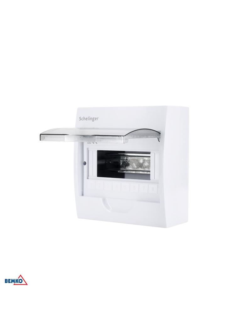 ROZDZIELNICA NATYNKOWA IP40 ZACISKI 8N+8PE 1x8P