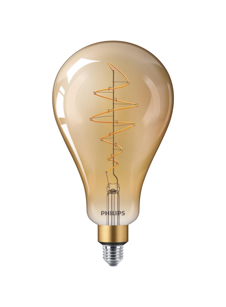 Żarówka LED ściemnialna 7W=40W 470lm 1800K LED classic-giant 40W E27 A160 GOLD PHILIPS