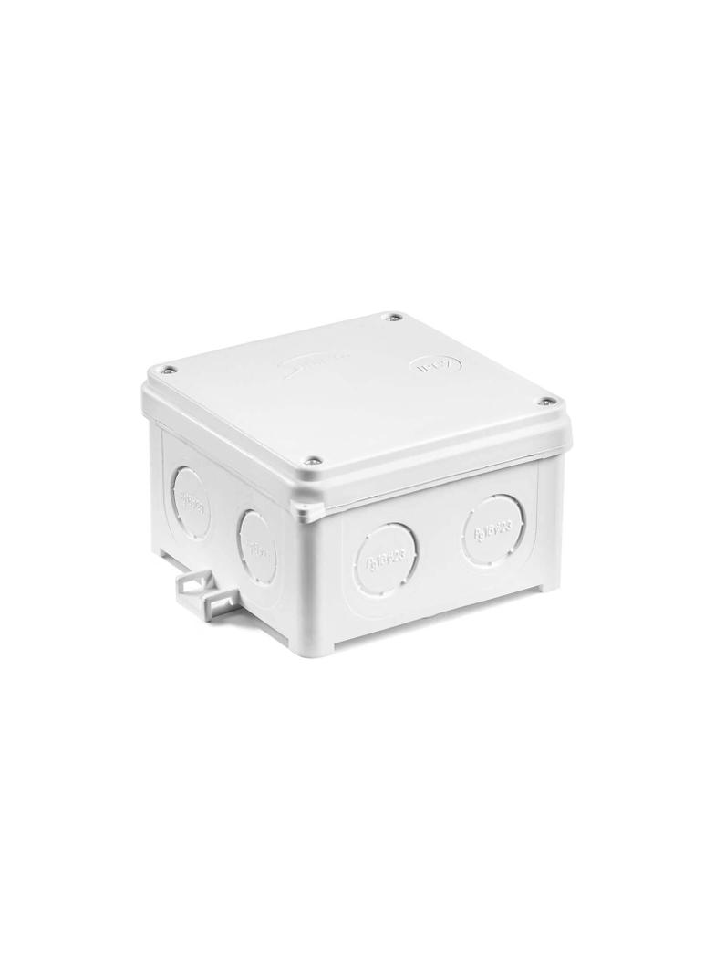 N90x90S Puszka instalacyjna naścienna 90x90x53mm biały  SIMET