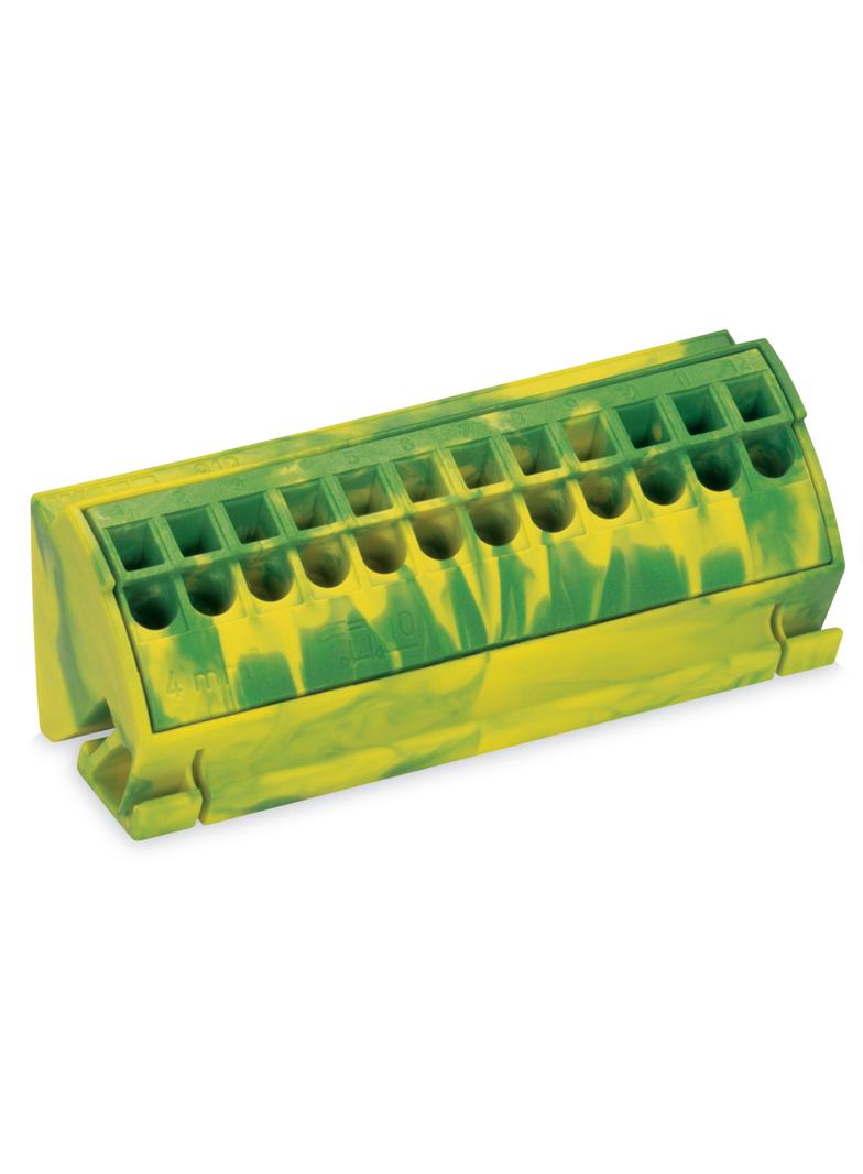 blok potencjałowy PE 4 mm2 żółto-zielona /10szt./ WAGO