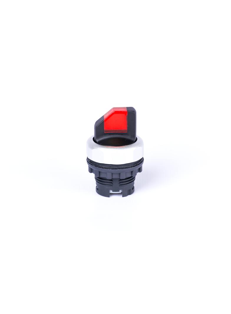 Ex9P1 SSM3I r 3-pozycyjny przełącznik piórkowy z samopowrotem możliwość podświetlenia czerwony 10554