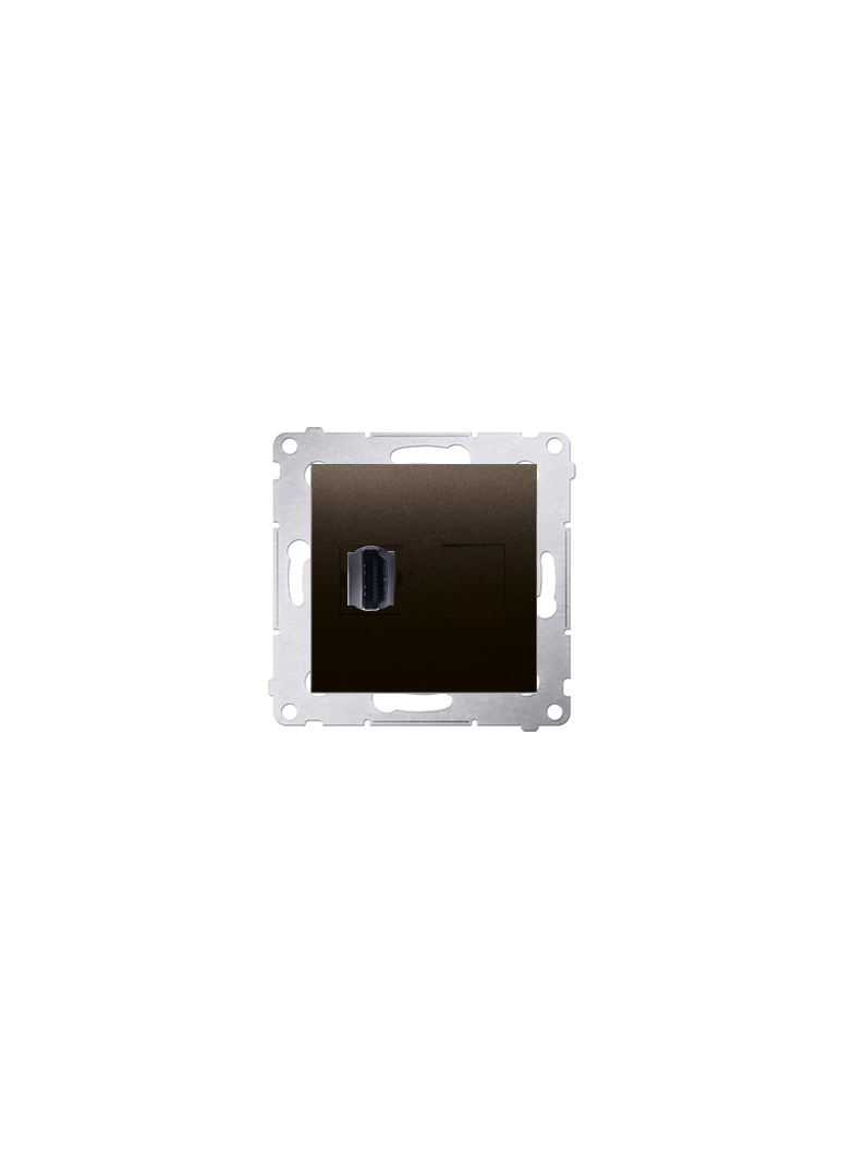 Simon 54 Gniazdo HDMI brąz mat DGHDMI.01/46 KONTAKT