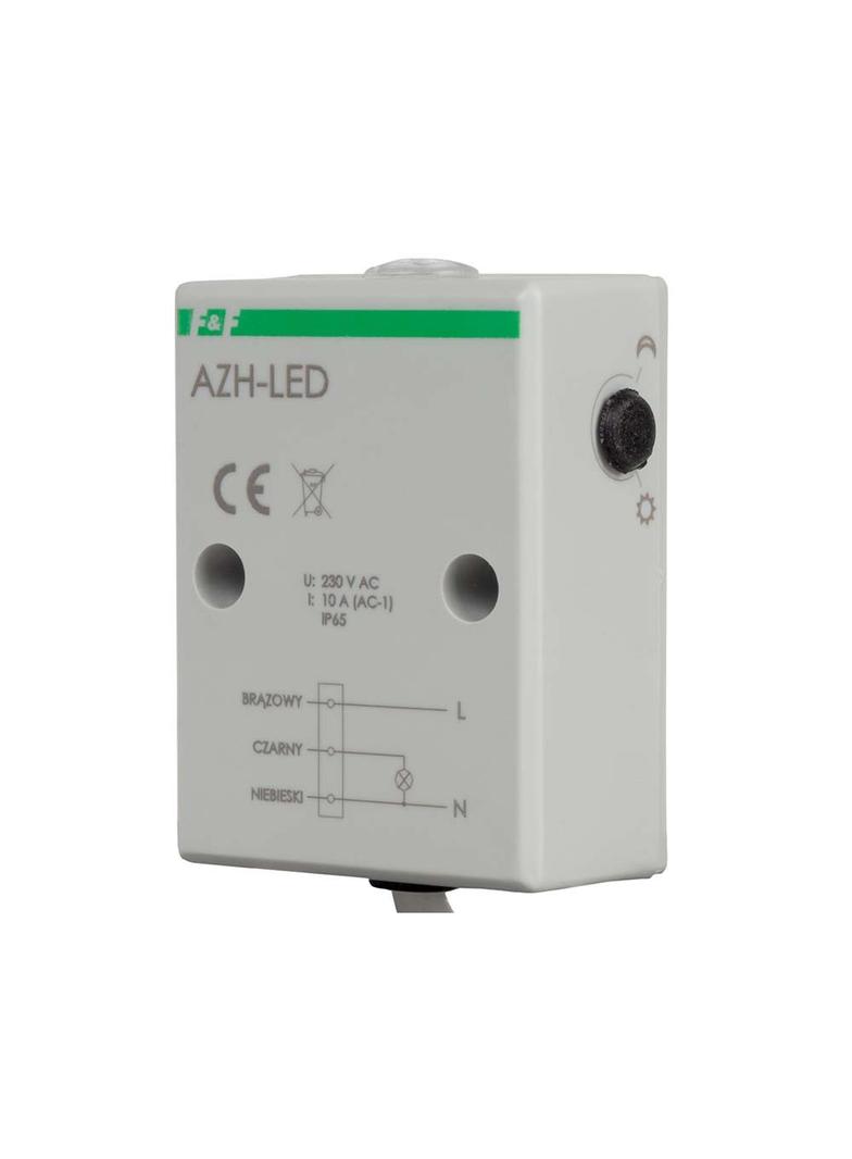 Automat zmierzchowy z wewnętrznym czujnikiem światłoczułym do załączania oświetlenia LED